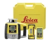 Leica Rugby 60DG fully automatic dual grade laser kit 6020269 with Rod Eye 105B receiver, RC60 remote and carrying case