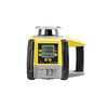 Leica Rugby 60DG dual grade rotary laser front view showing the X and Y axis digital grade display