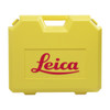Leica yellow hard carrying case supplied with the Rugby 60DG dual grade laser kit