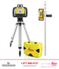 Leica Rugby 620 kit 6005983-K2 with Rod Eye 140 Classic receiver, SitePRO ALQR20 heavy duty tripod and 15 ft inches grade rod (11-815-C), from Contractors-Tools.com