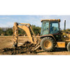 Spectra LR-series machine receiver on a backhoe
