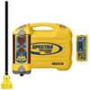 Spectra LR50W-DM includes LR50W Laser Receiver, RD20 Wireless remote Display, DM-20 Bulldozer Bolt-On Mount, NiMH Rechargeable Batteries, Charger and Protective Carrying Case.