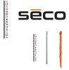 Seco 92042 16-foot Fiberglass Rectangular Series (CR) — Inches Graduations