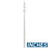 GR151 Grade Rod with measurement in INCHES comes standard with the LL100N-2 Spectra Laser package