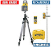 Spectra Precision GL622N-29 Dual Grade Laser INCHES Package with HL760 Receiver, Remote and Elevator Tripod