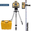 Topcon RL-H5A 1021200-16 Laser Kit with Deluxe LS-100D Receiver, Heavy Duty Tripod and 16-foot grade rod with measurements in 10ths