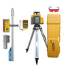 Spectra Precision HV302GC-16 Horiz/Vert - Interior/Exterior RED Beam Laser GC Package with Remote Control, CR700 Receiver, Rod-TENTHS and Tripod