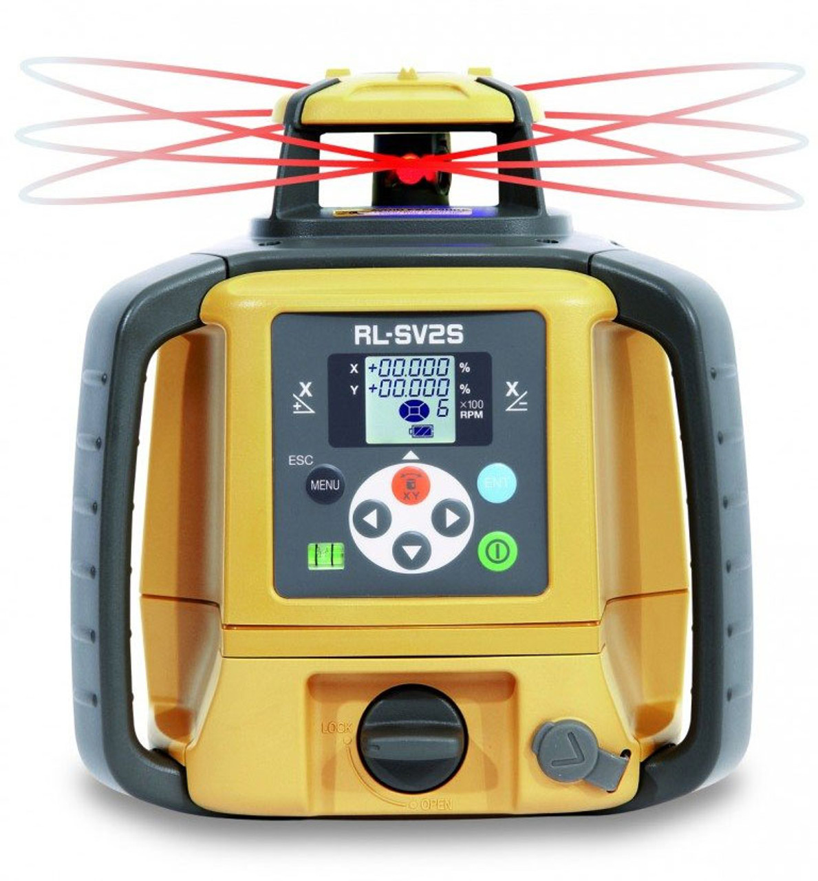 Topcon RL-SV2S Self-Leveling Dual Grade Laser DB Kit with LS