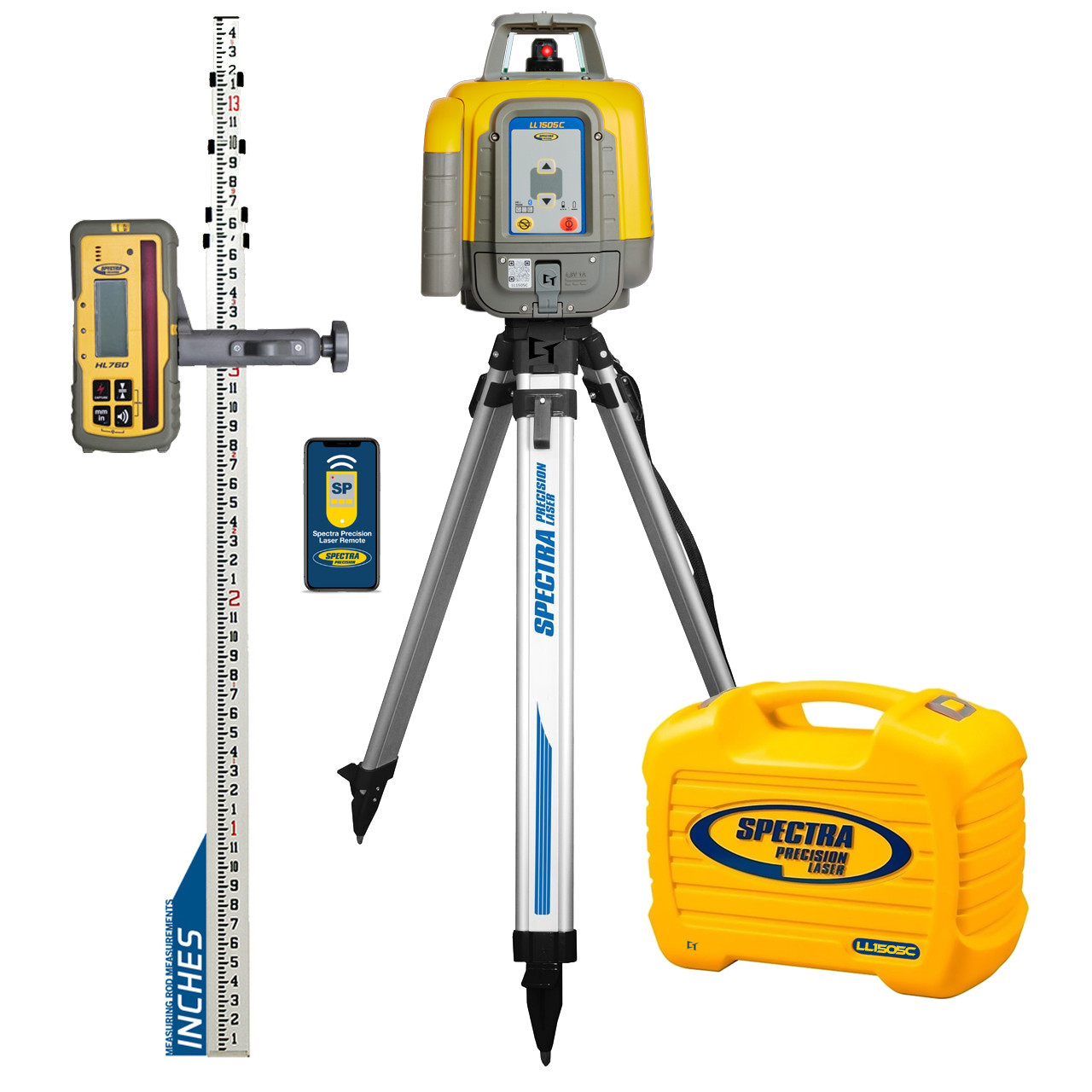 ライラエル　SP Spectra LL1505C-29S Manual Slope Laser Package with Deluxe