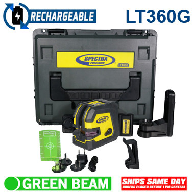 Spectra Precision LT180G Green Beam Point and Line Laser