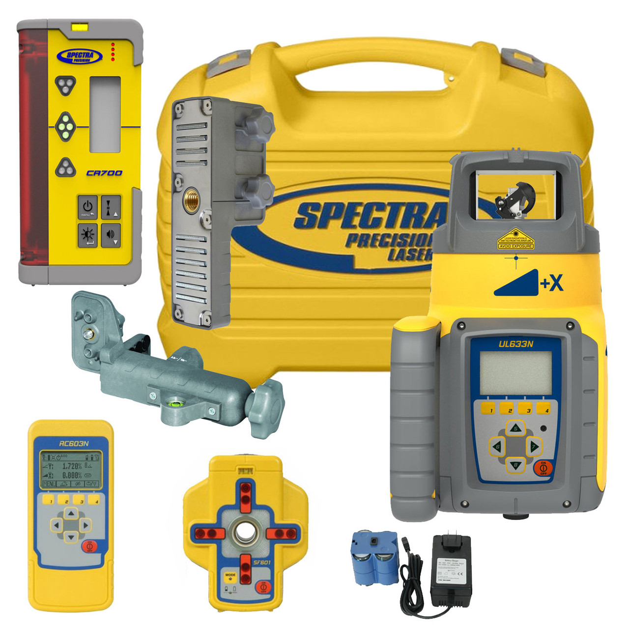 Spectra Precision UL633N-14 Universal Laser with CR700 Multi-Use