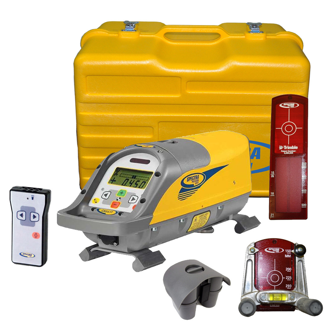 Spectra Precision DG511 Pipe Laser Standard Package NiMH Rechargeable