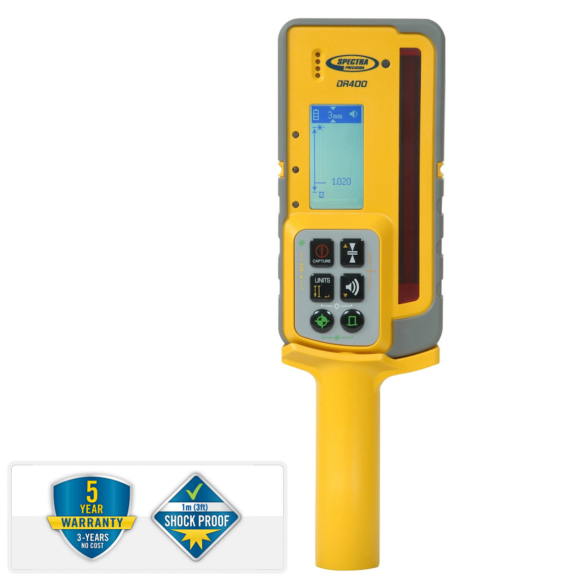 Spectra Precision GL622-DR Dual Grade Laser with HL750 Receiver