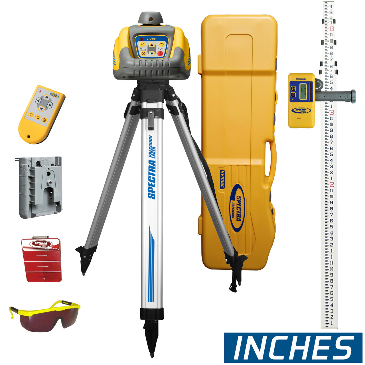 Spectra Precision HV101GC-2 Laser Level Kit with HR320 Receiver