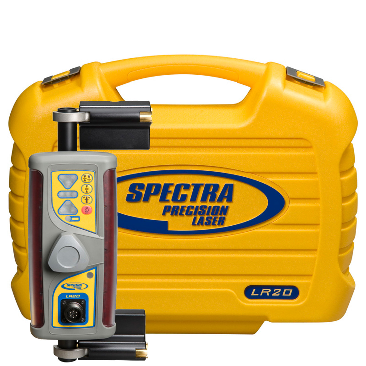 Spectra Precision LR201 Compact Laser Receiver with Holding Clamps and
