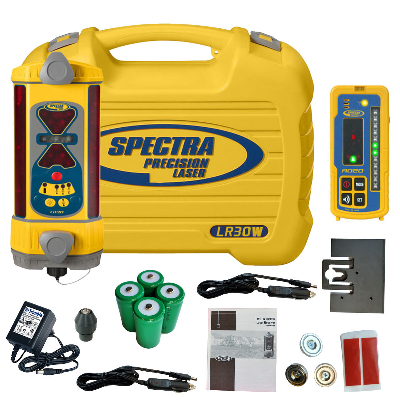 Spectra Precision LR30W Machine Display Receiver w Wireless RD20
