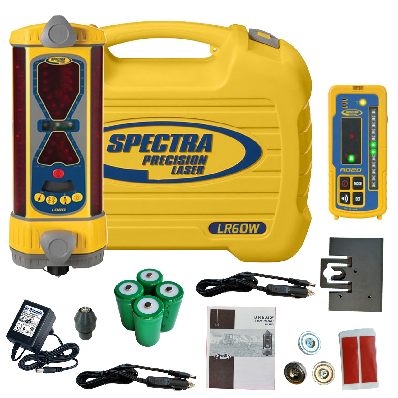 Spectra Precision LR60W Laser Machine Display Receiver (NiMH) RD20