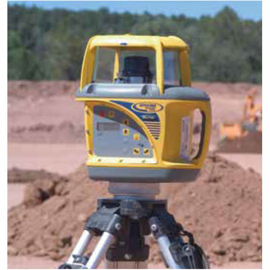 Spectra Precision CTO-GL710 Single Grade Laser package with HL700