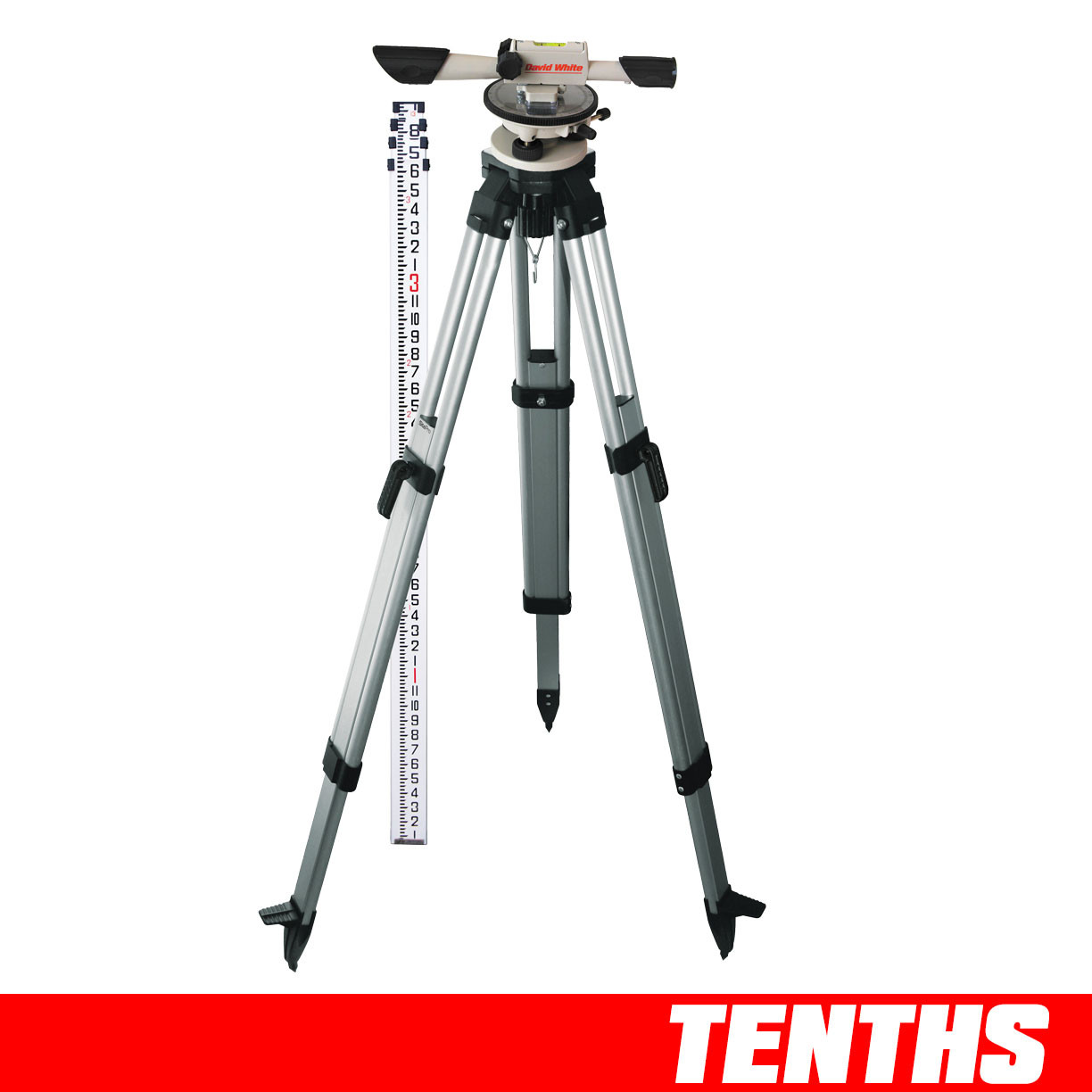 David White L6-20 Meridian Level TENTHS Package with Rod and