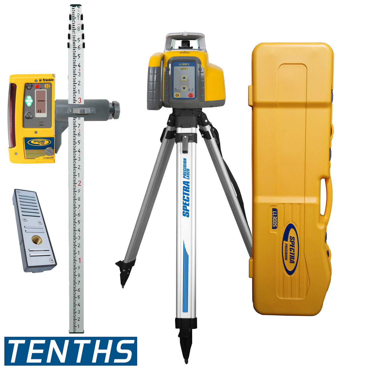 Spectra Precision LL300S-27 Laser Complete Package w/ HL760