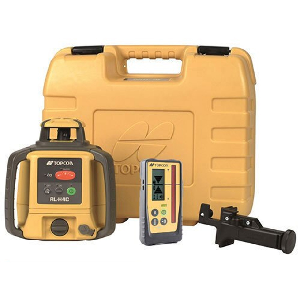 Topcon Rl H4c Self Leveling Laser Rb Kit With Ls 100d Receiver And Rechargeable Batteries 313980772 Contractors Tools Com