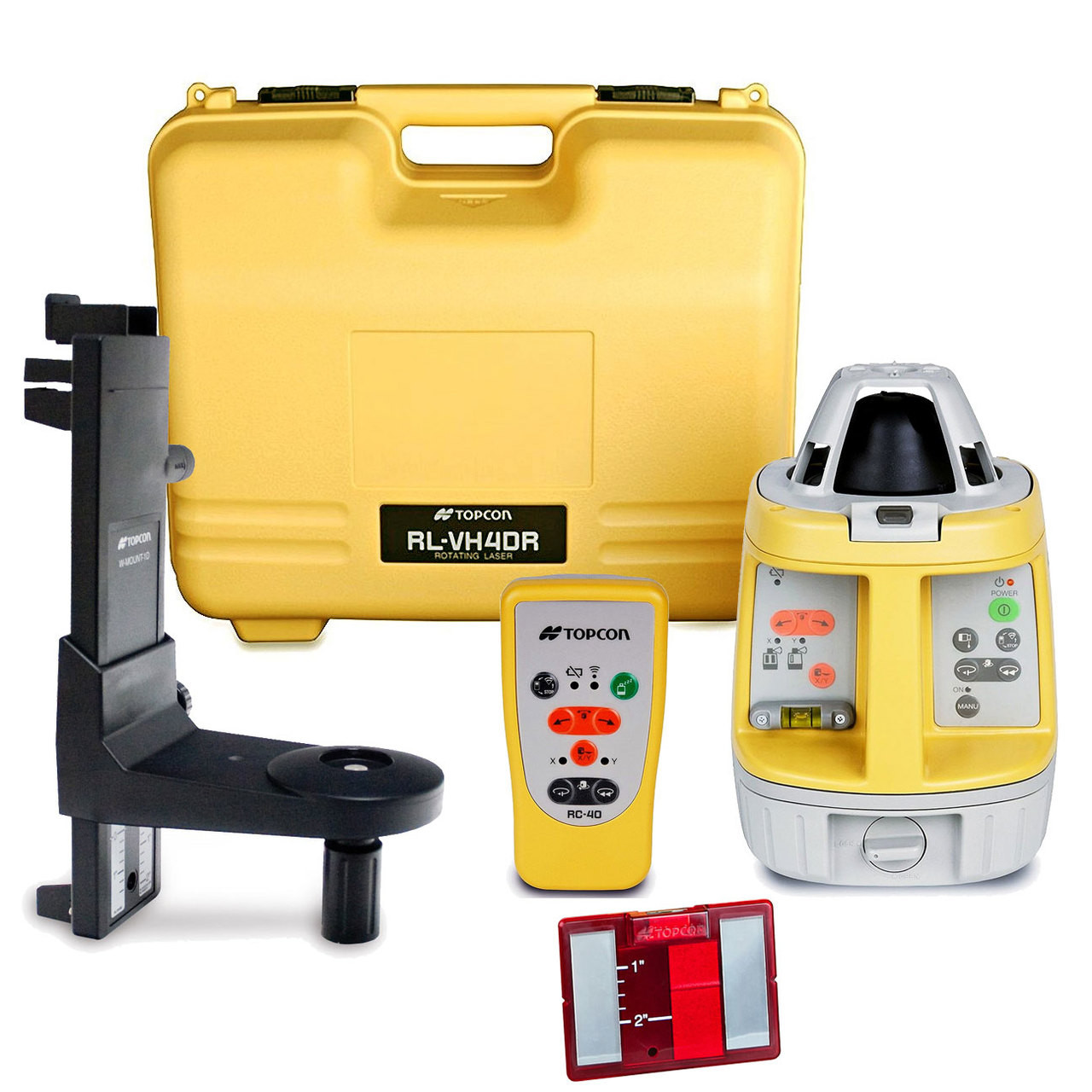 Topcon RL-VH4DR Interior Horiz / Vert Laser Package w/ RC40 Remote 