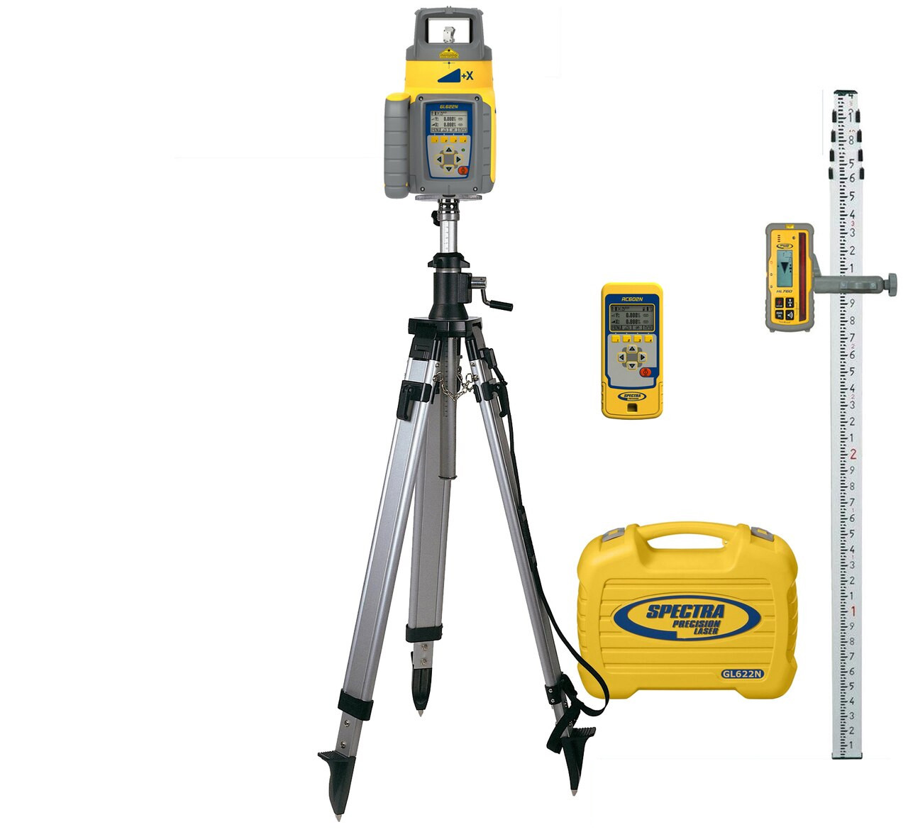 Spectra Precision GL622N-19 Dual Grade Laser TENTHS Package with