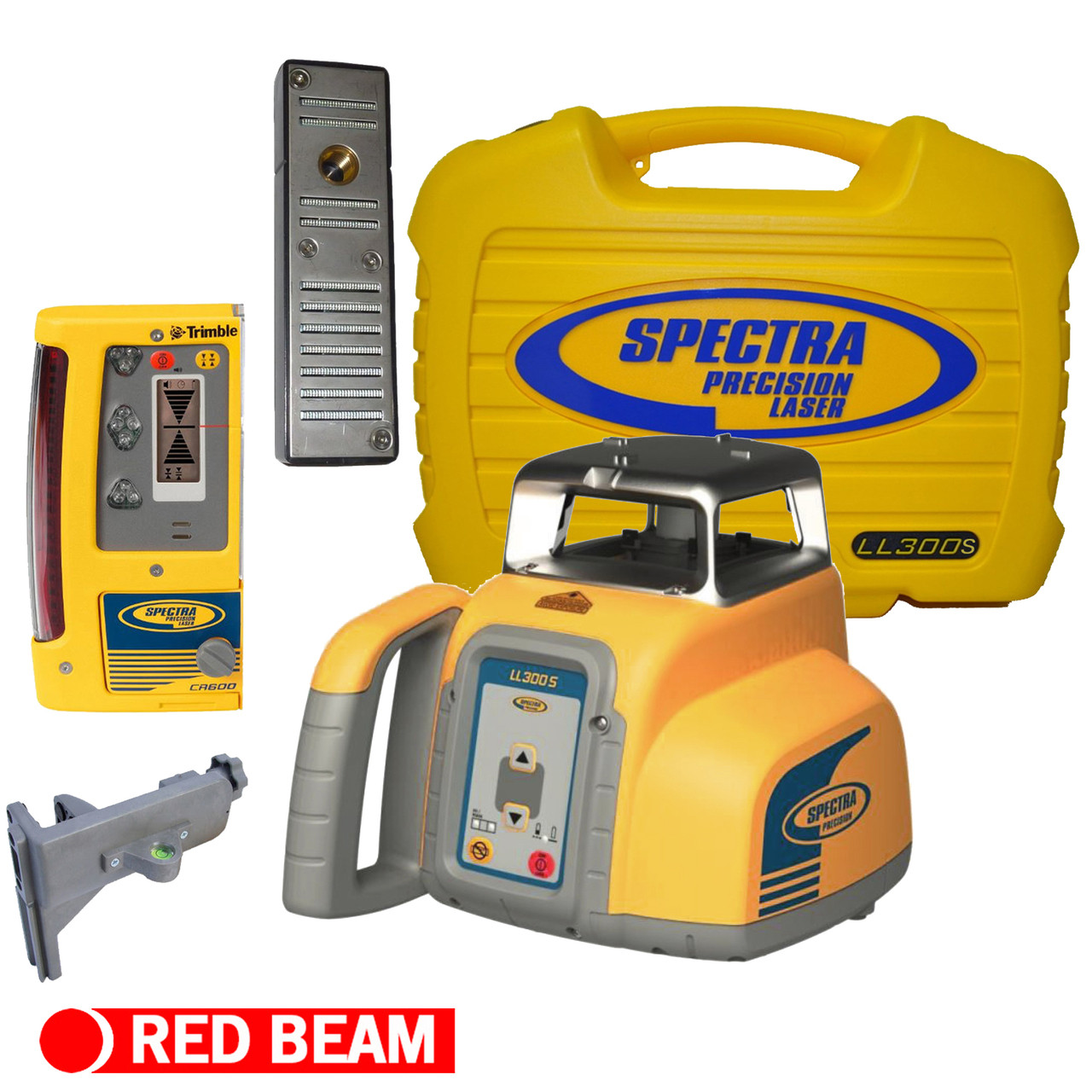 Spectra Precision LL300S-6 Laser level Package with CR700 Machine