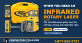 When You Need an Infrared Rotary Laser | Uses and Rules