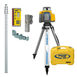 Spectra Precision LL300S-CR72 Laser Package, CR700 Deluxe Multi-Use Receiver, INCHES-Rod, HD Tripod and Protective Case Spectra Precision LL300S-CR72 Laser Package, CR700 Deluxe Multi-Use Receiver, INCHES-Rod, HD Tripod and Protective Case