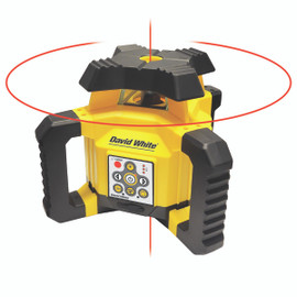 David White LM130HV Horizontal Vertical Rotary Laser Red Beam
