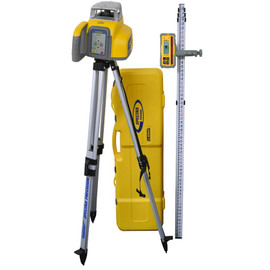 LL400HV-1 Package includes LL400HV Laser, HL760 Laserometer Recever, C70 Clamp, GR151 Grade Rod in Tenths, Aluminum Tripod and All in One System Carrying Case 