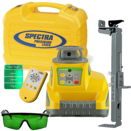 Spectra Precision HV301G Rugged Green Beam Laser System for Interior Construction