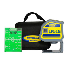 Spectra Precision LP51 Red 5 Beam Pointing Laser - Contractors