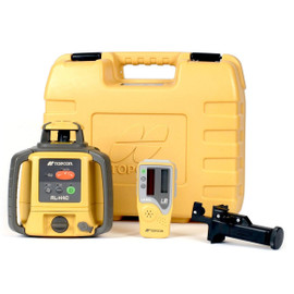 Topcon RL-H5A Self-Leveling Laser PS.RB Kit with LS-80L Receiver, Rechargeable Batteries, Measuring Rod 10ths and Tripod - 1021200-06-K1