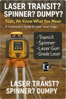 Common Terms & Slang for Laser Levels and Rotary Lasers
