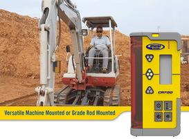 Spectra Precision CR700: The Ultimate Laser Receiver for Unmatched Accuracy & Durability!