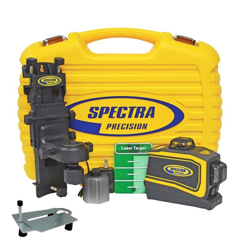 Spectra Precision LT58G-3 Universal Laser Layout Tool with Green Beams