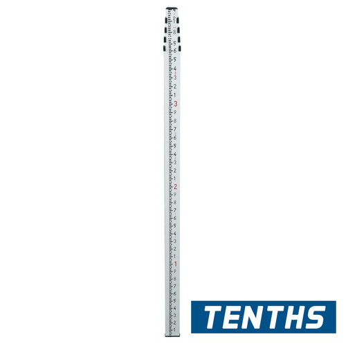 SitePRO 11-816-T Aluminum Grade Rod - Measurement TENTHS