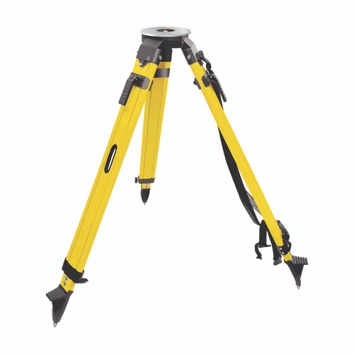 SitePro SFBR20-DCB Surveyors Fiberglass Tripod - Heavy Duty - Dual Clamp 42 to 72-inches Extended