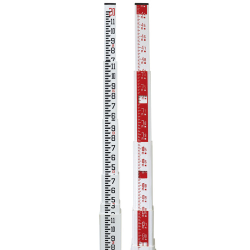 SitePro 11-SCR20-C 20-foot CR Type Fiberglass Grade Rod - Measurement in Inches