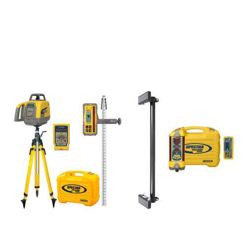 Spectra GL1425C-ExcavatorMAXX-2 Excavator Laser Package — GL1425C-29 Laser and LR50W-MM Machine Receiver Bundle