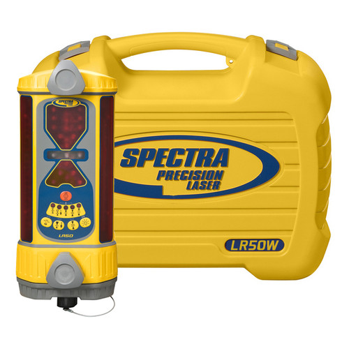 Spectra Precision LR50W-2 Wireless Receiver with NiMH Rechargeable Batteries and Carrying Case