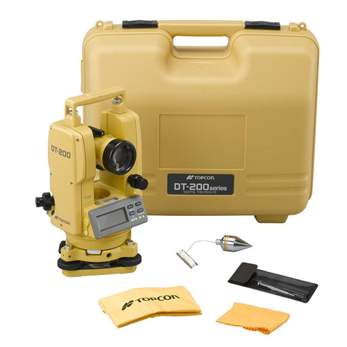 DT205 Digital Theodolite Kit with 5 Second Accuracy - Model 303216101