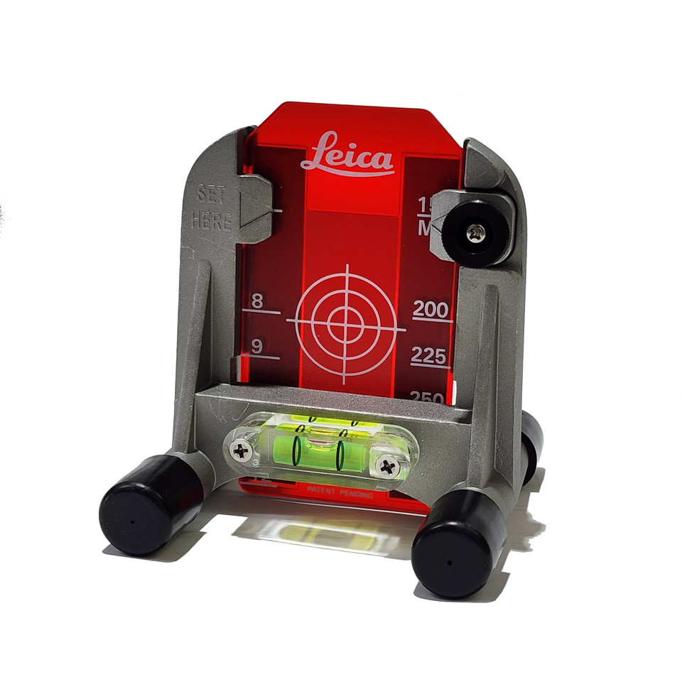 Leica 725858 Small Red InPipe Target Optically Enhanced for Pipe Laser