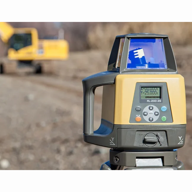 Topcon RL-200 2S 314920782 Dual Slope Laser – Rechargeable, High ...