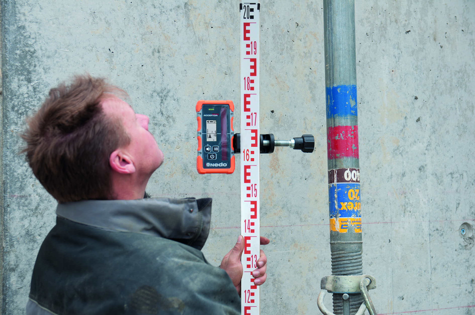 ACCEPTOR MAXX in use on the jobsite