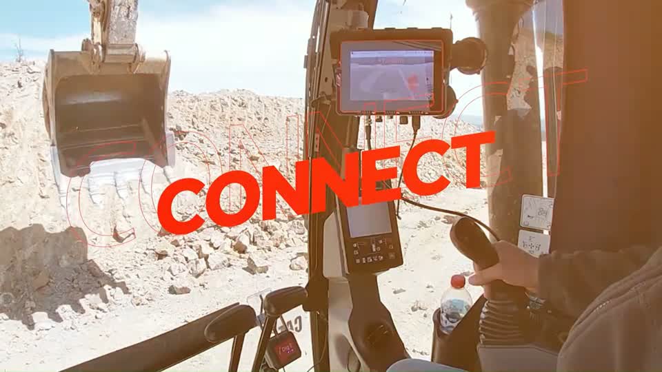 iDig 2D and 3D wireless excavator machine control video