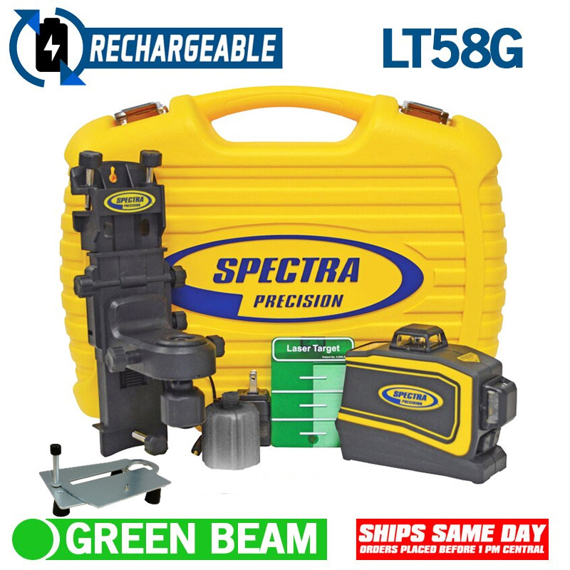 Spectra Precision LT58G-3 Universal Laser Layout Tool with Green Beams view 7
