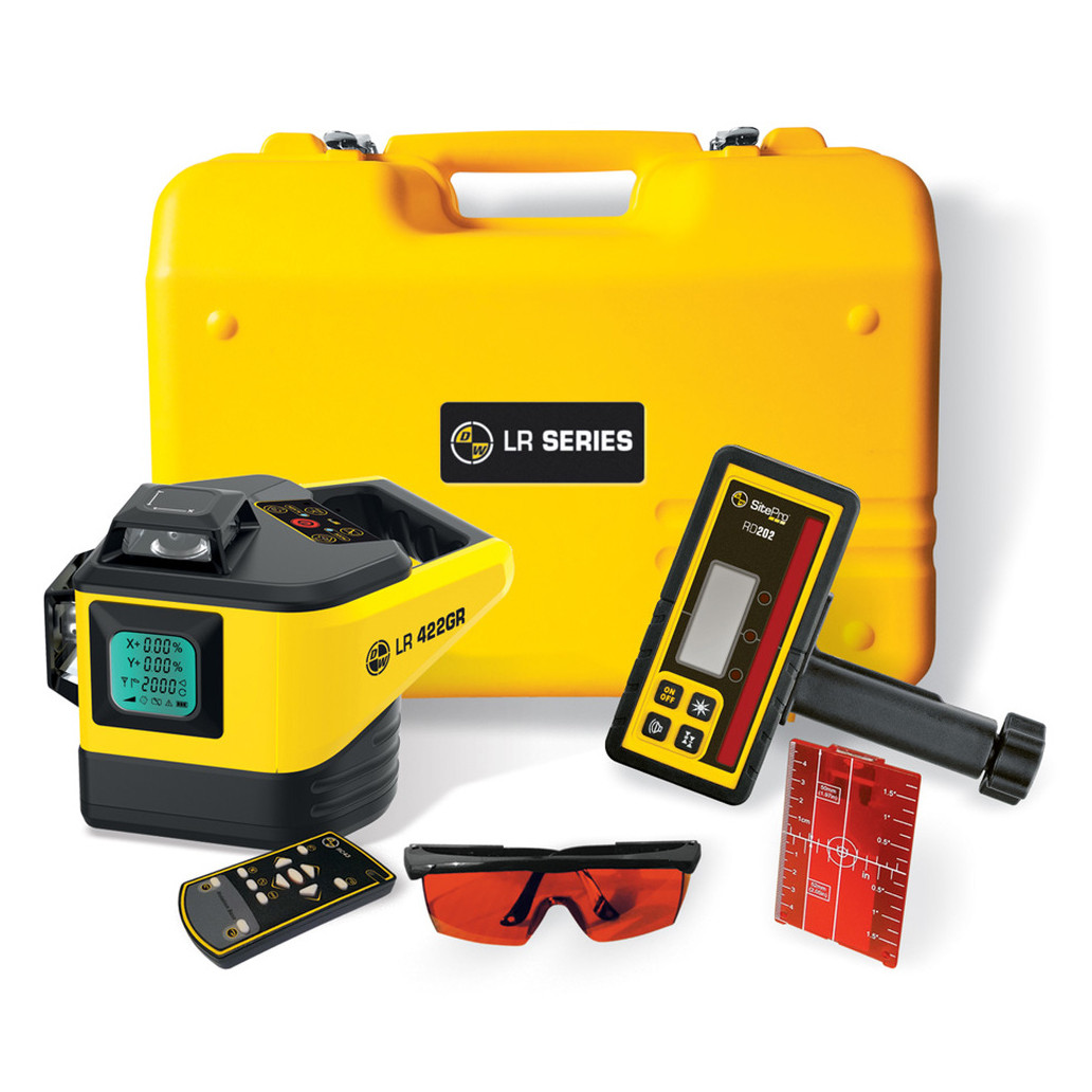 SitePro 27-LR422GR Dial-IN Dual Grade Rotary Laser view 2